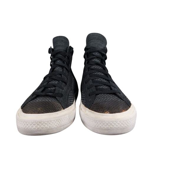 Converse Shoes Womens 10 Sneakers Chuck Taylor All Star II Flyknit Hi Lunarlon - Picture 3 of 16